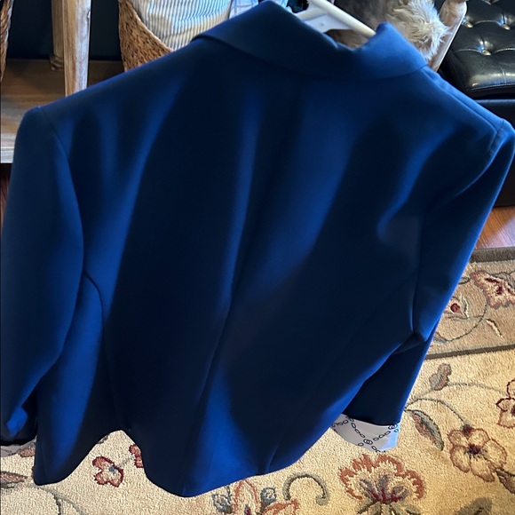 Iran High Fashion Women's Blue Blazer - Picture 6 of 11